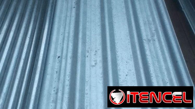 Tejas metálicas de zinc galvanizadas
