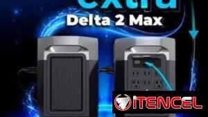 Batería Extra Ecoflow Delta 2 Max 🔋 2048 Wh Capacidad LiFePO4 🧾 Garantía de 7 días 🚛 Transporte x costo adicional