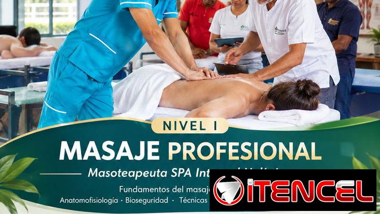 CURSO DE MASAJE Y ESTÉTICA INTEGRAL PARA MASOTERAPEUTA PROFESIONAL | SPA INTERNACIONAL