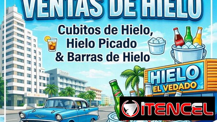 Hielo – Ventas de Hielo en el Vedado