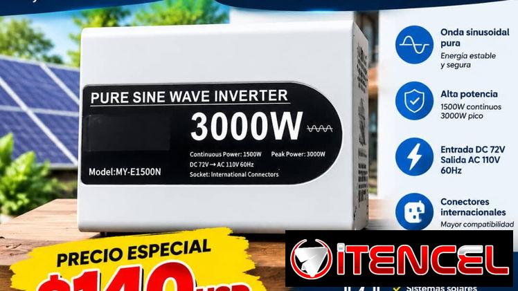 Convertidor 72vol 3000watt y 4000watt