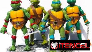Set completo de juguetes de las Tortugas Ninjas