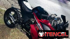 Moto d combustión.