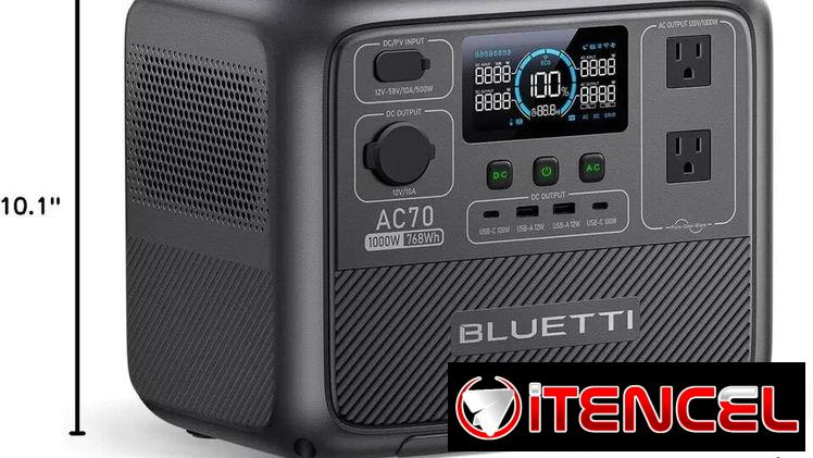 BLUETTI AC70 – 1000W / 768Wh + Protector de Línea de Regalo📦 Estación de energía — foto 2