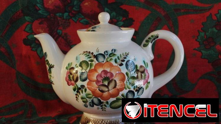 Tetera Porcelana Rusa (Soviética) — foto 2