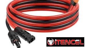 Cable  xt60 para paneles solares ,