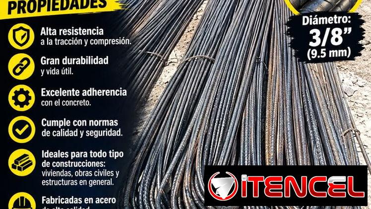 Cabillas de 3/8 de 12mts