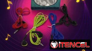 Audifonos de cable