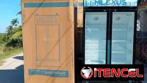 Exhibidora vertical 20cuft DOBLE PUERTA