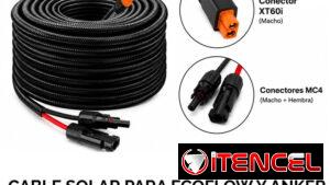 CABLE SOLAR PARA ECOFLOW Y ANKER