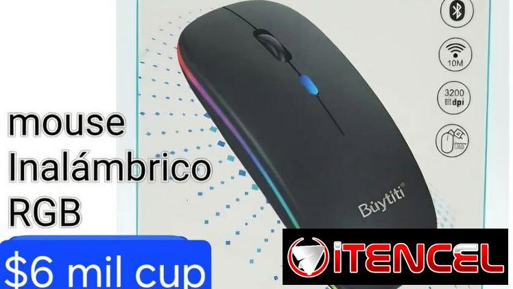 RGB Wireless Mouse (Mouse Inalámbrico RGB)