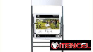 silla blanca plegable