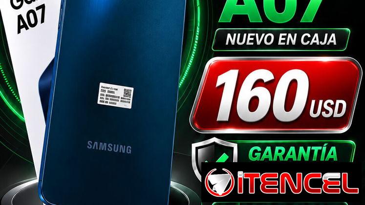 📱SAMSUNG GALAXY A07 SELLADOS MÁS FORRO CARGADOR REGALO