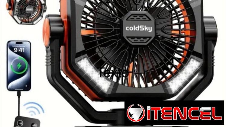 Ventiladores recargables Coldsky