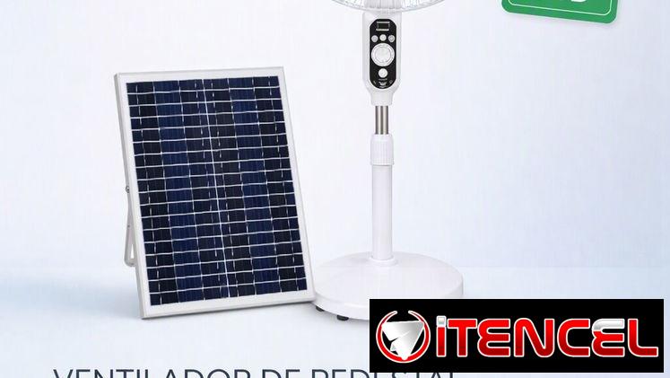 PEDESTAL..VENTILADOR RECARGABLE