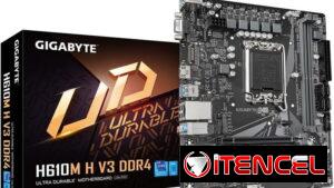 Motherboard H610M H V3 DDR4 Plataforma Intel Socket 1700 Soporte Gen 12,13,14 Precio 100 usd