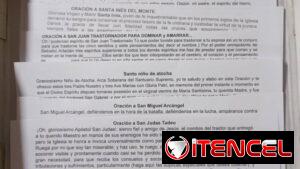 Se venden oraciones religiosa para tener salud y prosperidad