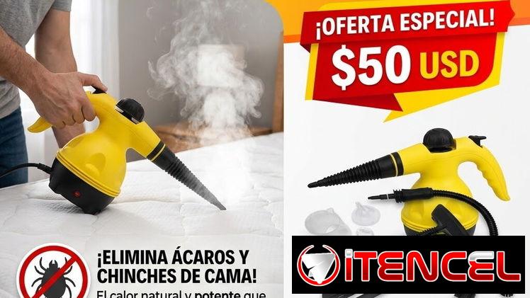 Limpiador a vapor portátil