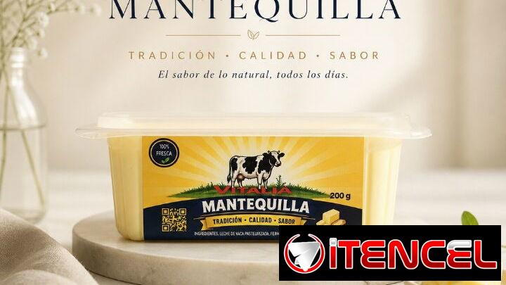 Mantequilla artesanal ✨ Mantequilla Vitalia ✨ Tradición que sabe bien.