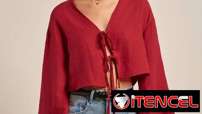 Blusas mangas largas