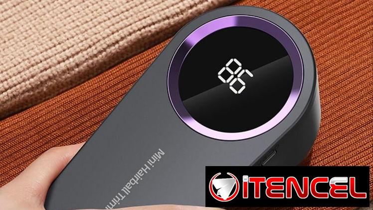 Afeitadora de tela recargable ⚡👕 removedor de pelusa eléctrico para ropa y muebles, depiller seguro y eficaz