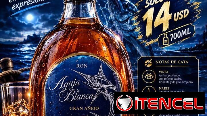 Ron aguja blanca
