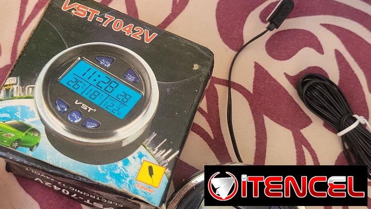 De Lada: Reloj y medidor de temperatura batería y  motor