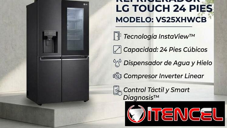 *REFRIGERADOR LG 24 PIES TOUCH TOUCH*  *MODELO VS25XHWCB*   *PRECIO *2400 u  *GARANTÍA 3 MESES*