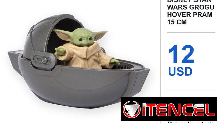 Hasbro Disney Star Wars Grogu Hover Pram 15 cm