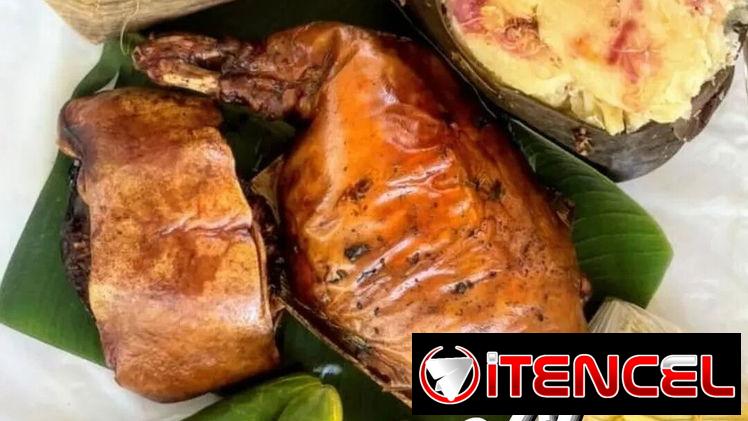 Comida cubana ,comida criolla,puerco asado ,pierna asada — foto 2