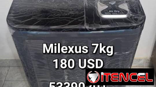 Lavadora semiautomatica milexus 7kg