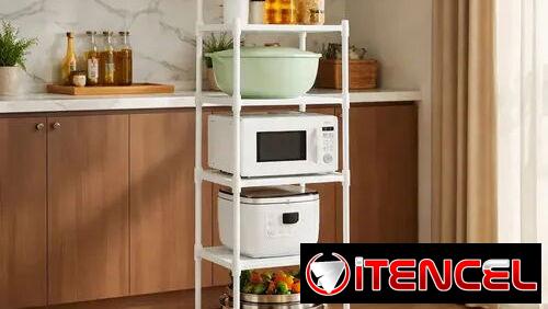Organizador cinco niveles con ruedas. — foto 2