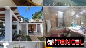 Se vende o cambio casa en Playa, Habana, 3 cuartos, 3 baños, piscina.