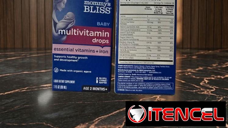 Mommys Bliss, Multivitaminas para Bebés de 2 meses+