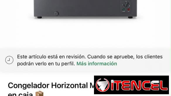 Nevera Congelador Horizontal Milexus 7 pies Nuevo en caja