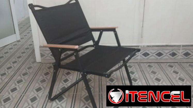Silla plegable portátil para camping/ silla para la playa_ — foto 4