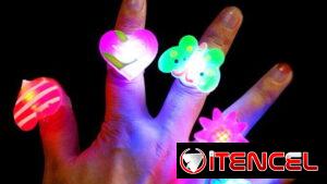 💍 ANILLOS LED DE COLORES RGB 💍 PARA NIÑOS 💍 CAMBIAN DE COLOR 💍 5.887.23.60