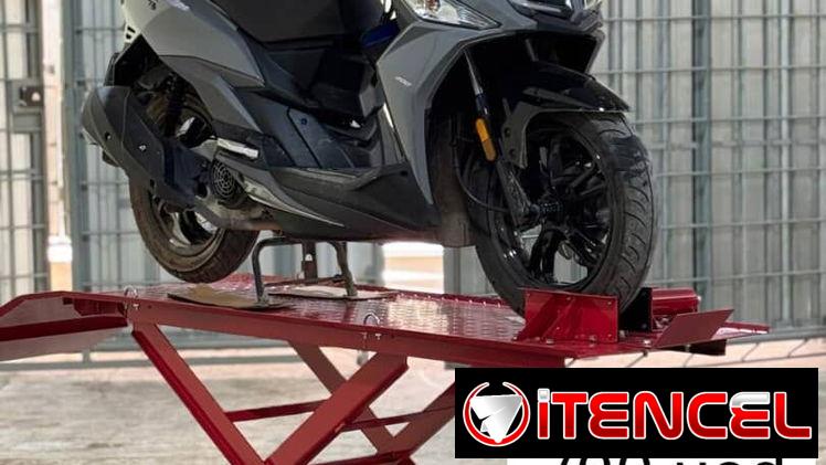 Elevador hidráulico/neumático para motos,levanta hasta 450kg.Ideal para su taller — foto 1