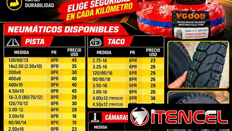 🏁🔥 ¡NEUMÁTICOS VGOOD EN LA HABANA! 🔥🏁