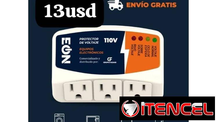 ✨️Regulador de voltaje de 3 toma 110v ✨️