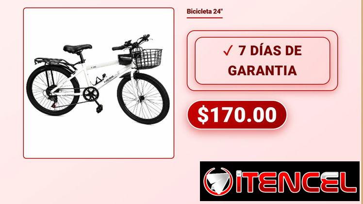 Bicicleta 24"