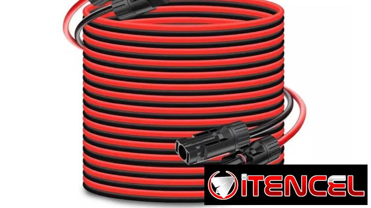 Cable de Extensión de Panel Solar 12 AWG