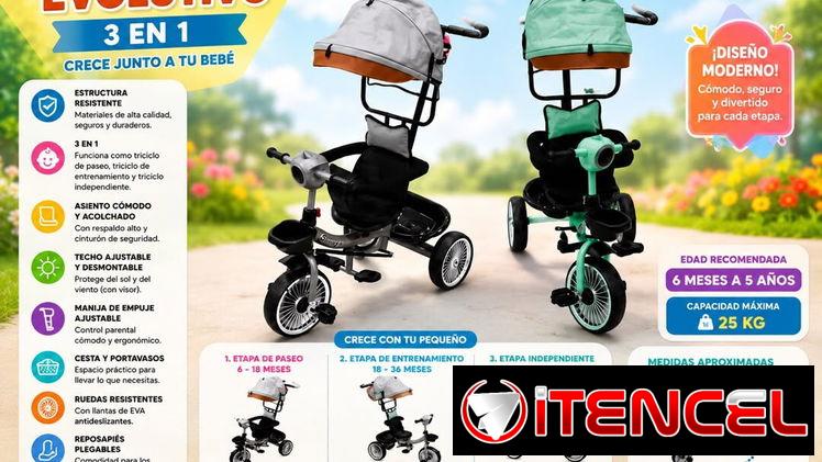 Cunas, coches y triciclos para niños y niñas — foto 4