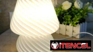 Lámpara de Noche LED de cristal