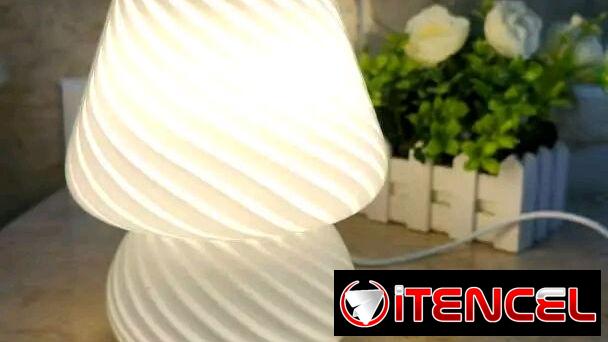 Lámpara de Noche LED de cristal — foto 1