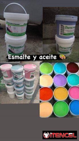 🎨🟠🟣🟤🟢🔴⚫🔵🟡⚪ Pintura vinil esmalte aceite impermeabilizante piscina todo sellado orijinal con mensajería incluida todos los colores