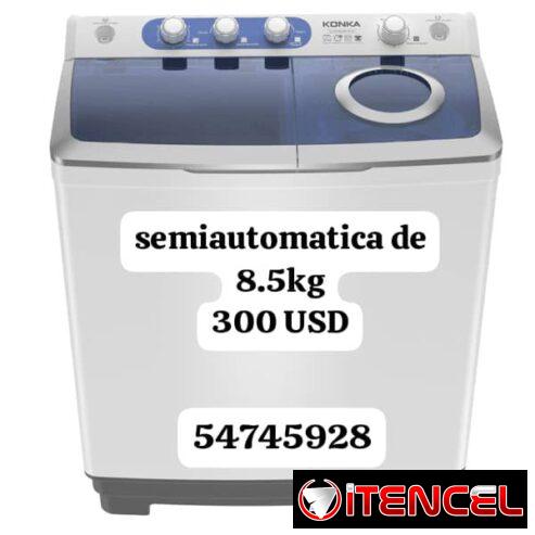 lavadora semiautomatica de 8.5kg