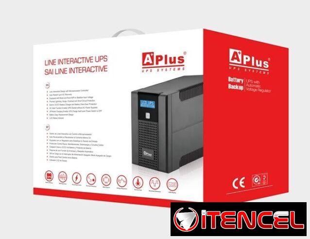 1200 W – BACKUP APLUS 1500 VA 900 WATT PANTALLA LCD 10 TOMAS 2 BATERIAS 12V 9A. NUEVOS Y SELLADO EN CAJA. TELF: 54833699