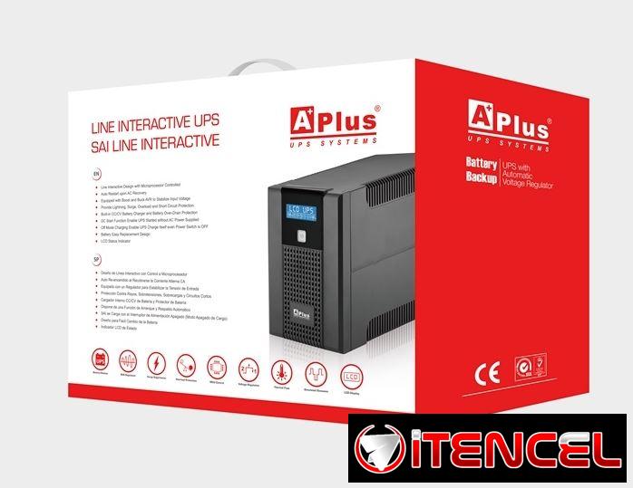 900W – BACKUP APLUS 1500 VA 900 WATT PANTALLA LCD 10 TOMAS 2 BATERIAS 12V 9A. NUVOS Y SELLADOS EN CAJA. TELF: 54833699