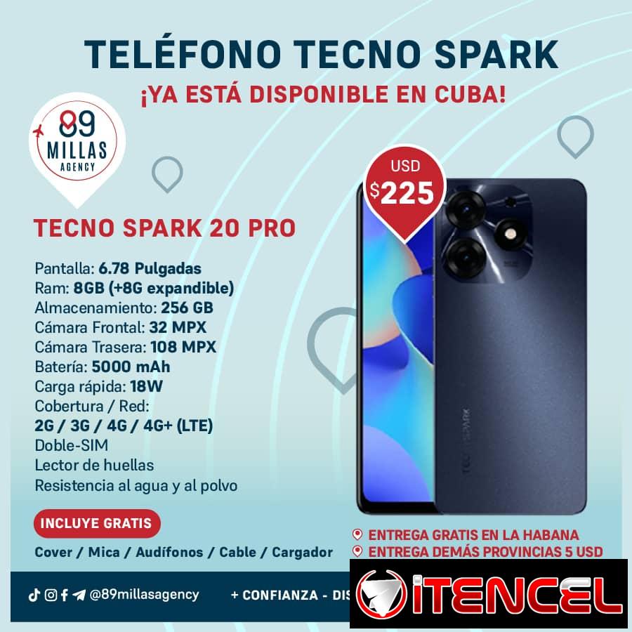 Celulares Tecno Spark